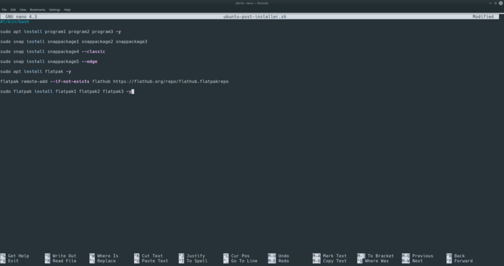 独自のUbuntuインストール後スクリプトを作成する方法