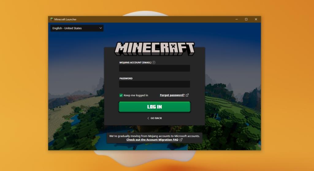 Cara mengatur ulang kata sandi di Minecraft