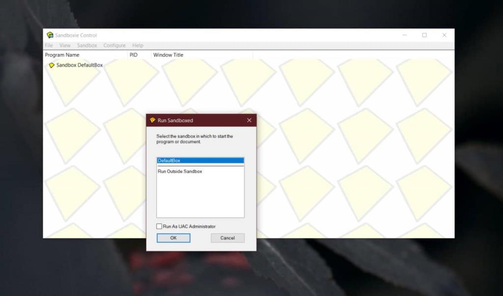 Cara menjalankan aplikasi dalam mode kotak pasir di Windows 10 Home