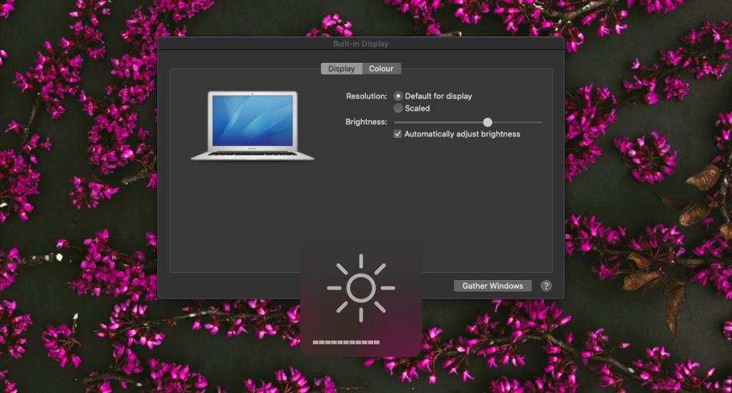 如何更改 macOS 上所有顯示器的亮度