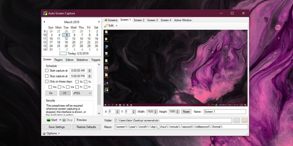 Como agendar capturas de tela no Windows 10