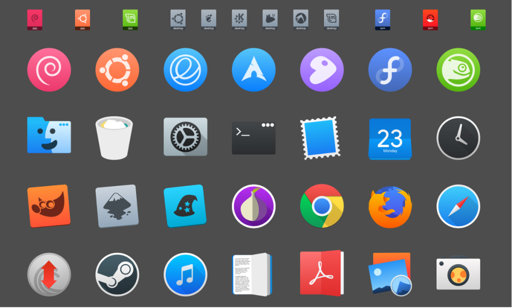 Como instalar o La Capitaine Icon Theme no Linux