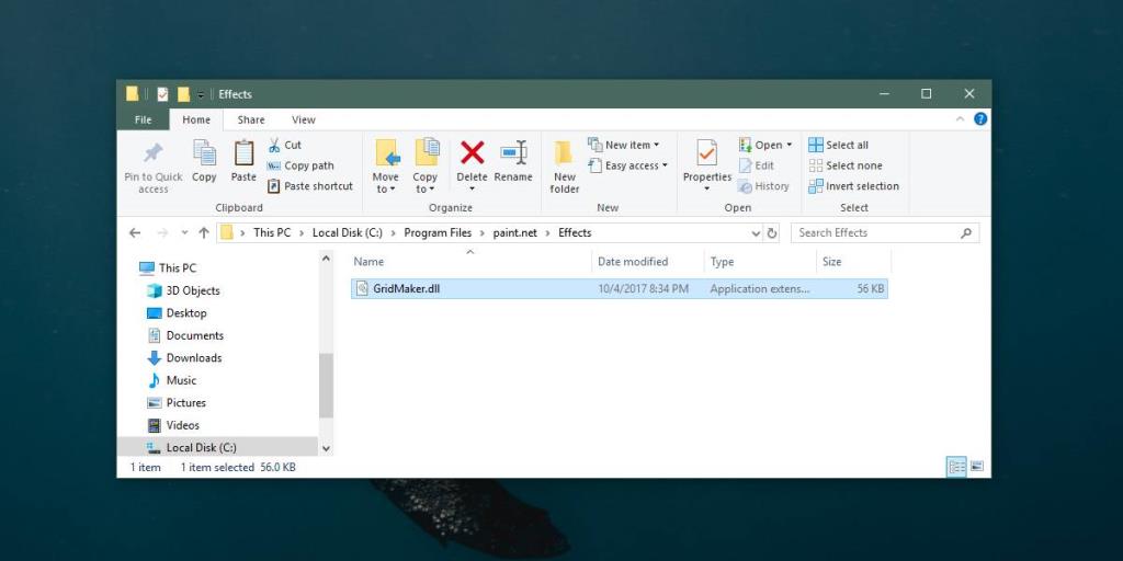 Cara membuat kisi khusus di Paint.net pada Windows 10