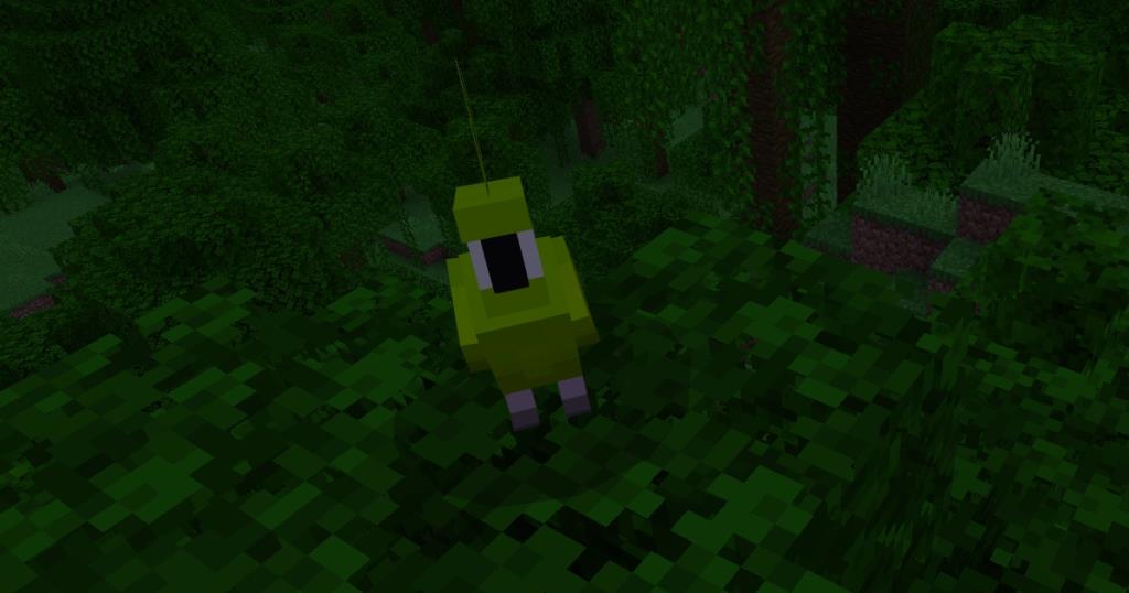 Cara menjinakkan burung beo di Minecaft