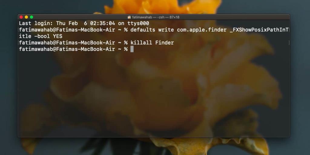 วิธีเพิ่มแถบตำแหน่งไปยัง Finder บน macOS