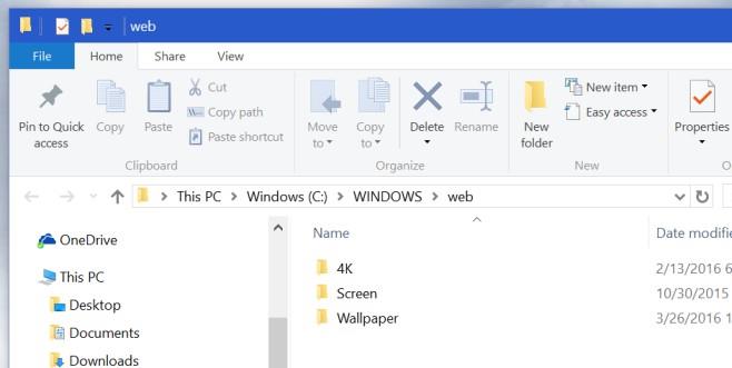 Hier werden die Standardhintergründe von Windows 10 gespeichert