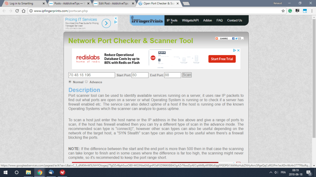 使用 Nmap 進行端口掃描 + 其他使用工具