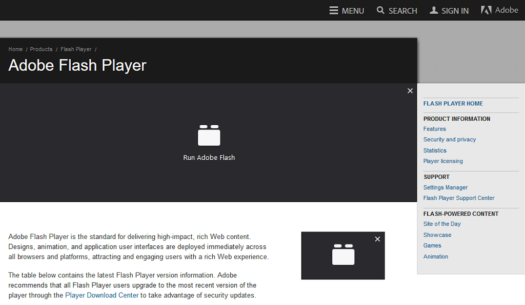 เลิกบล็อกเนื้อหา Adobe Flash ในเบราว์เซอร์ (แก้ไขสำหรับ Chrome, Edge และ Firefox)