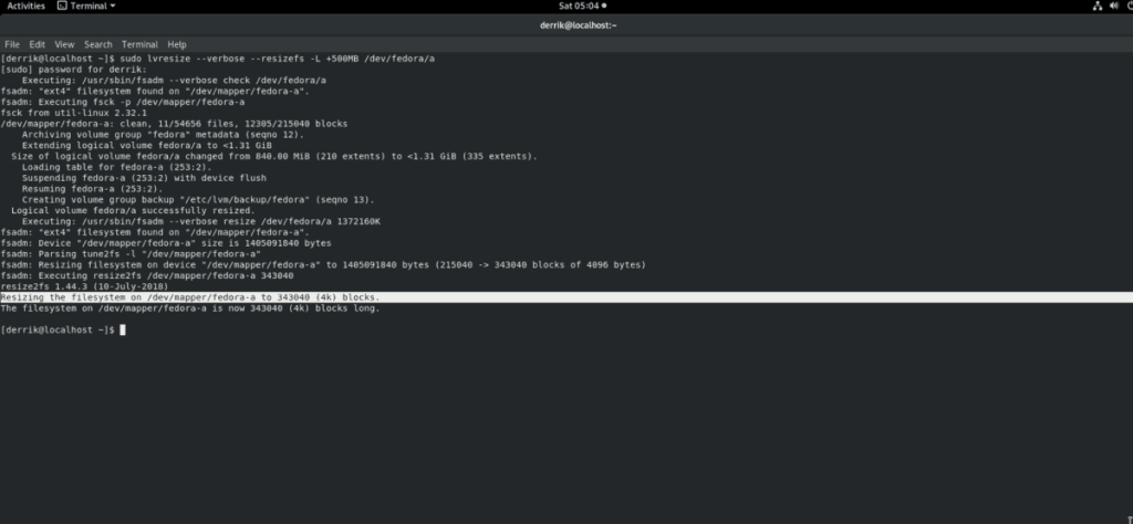 Como redimensionar volumes LVM no Linux