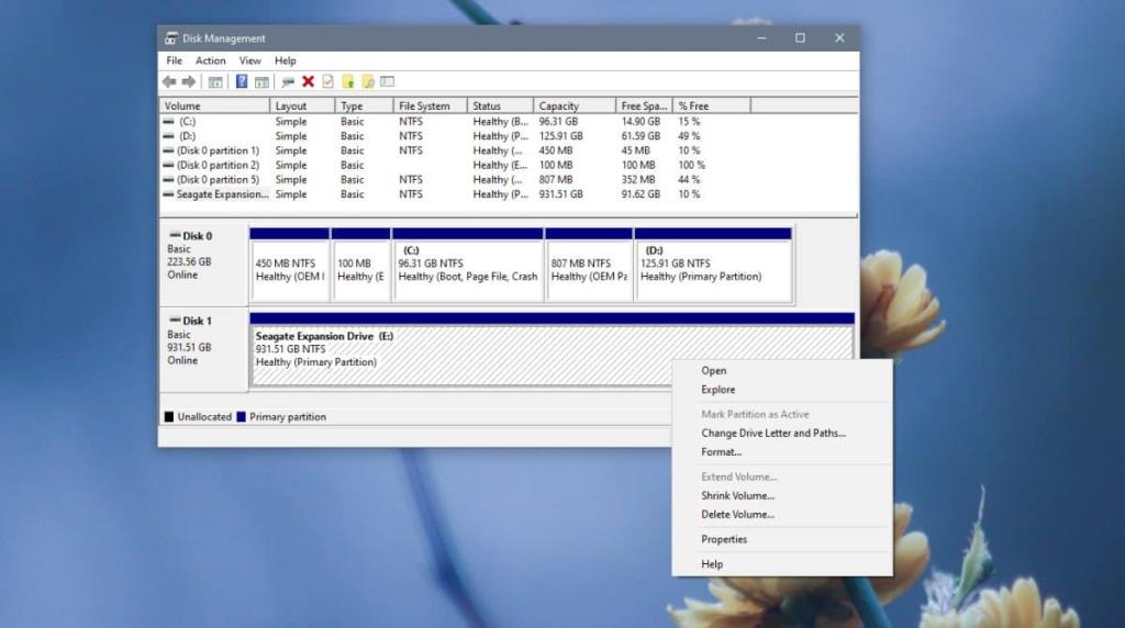 Come modificare il file system di ununità su Windows 10