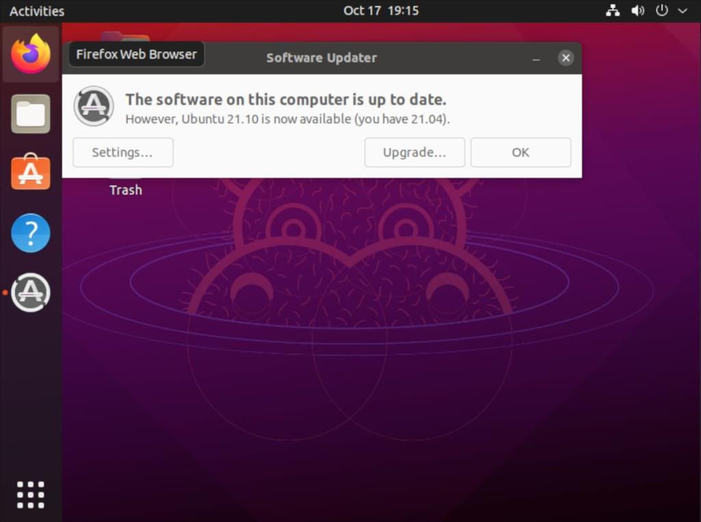 Cách nâng cấp lên Ubuntu 21.10