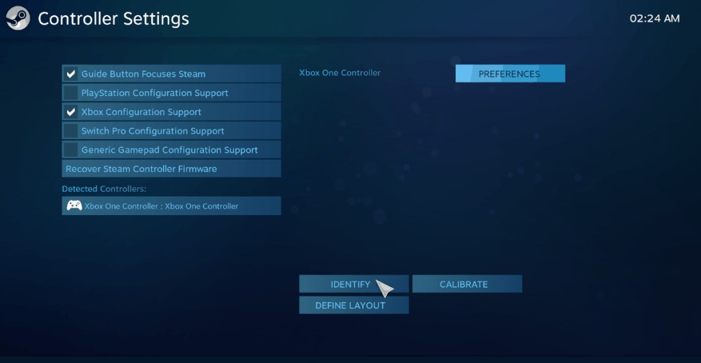 Cara menggunakan skema kontrol komunitas di Steam untuk Linux