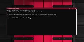 Cara mengambil tangkapan layar dari Command Prompt di Windows 10