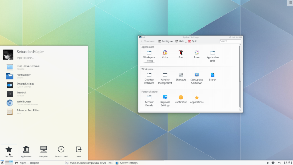 Bagaimana cara menginstal KDE Plasma 5 di Linux