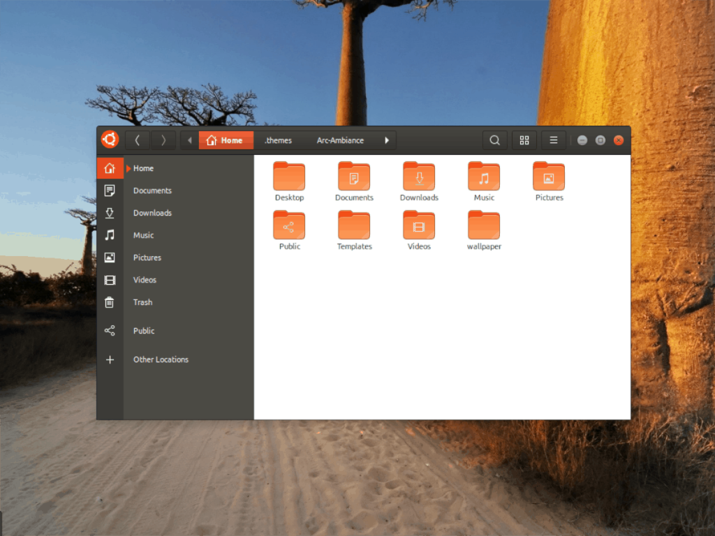 Cách cài đặt chủ đề Arc Ambiance GTK trên Linux