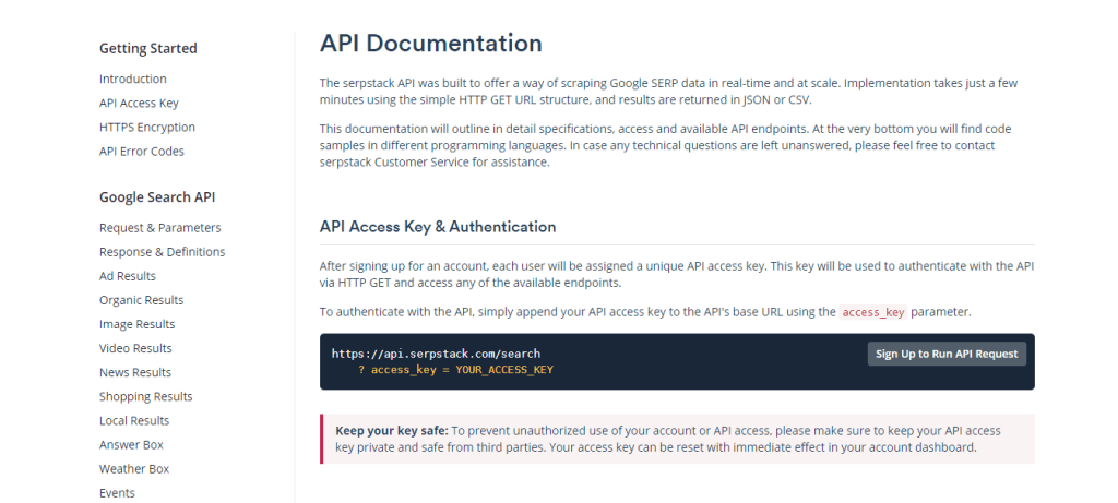 Revisión de Serpstack: una API JSON Rest para los resultados de búsqueda de Google