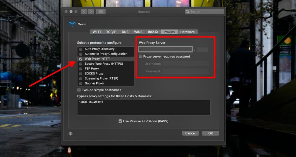 So konfigurieren Sie einen Proxy unter macOS