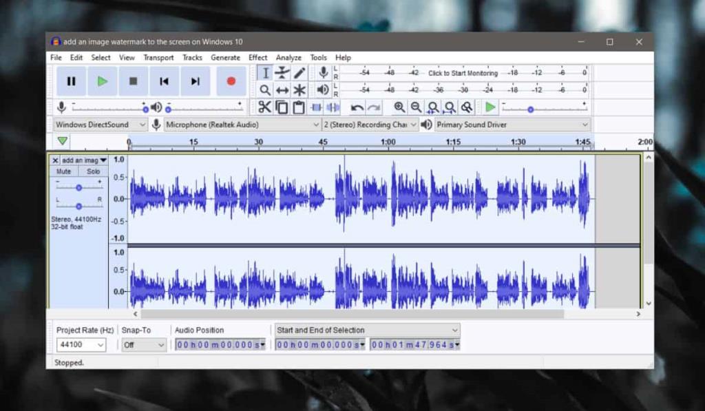 Cara menghapus keheningan dari file audio di Windows 10