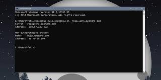 Cara mencari alamat IP eksternal Anda dari Command Prompt di Windows 10