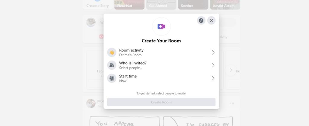 如何創建 Facebook Messenger Room