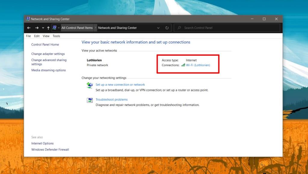 Come trovare la velocità di connessione di una scheda di rete su Windows 10