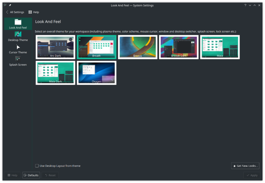 Cara Menggunakan Tema Arc Di Desktop KDE Plasma