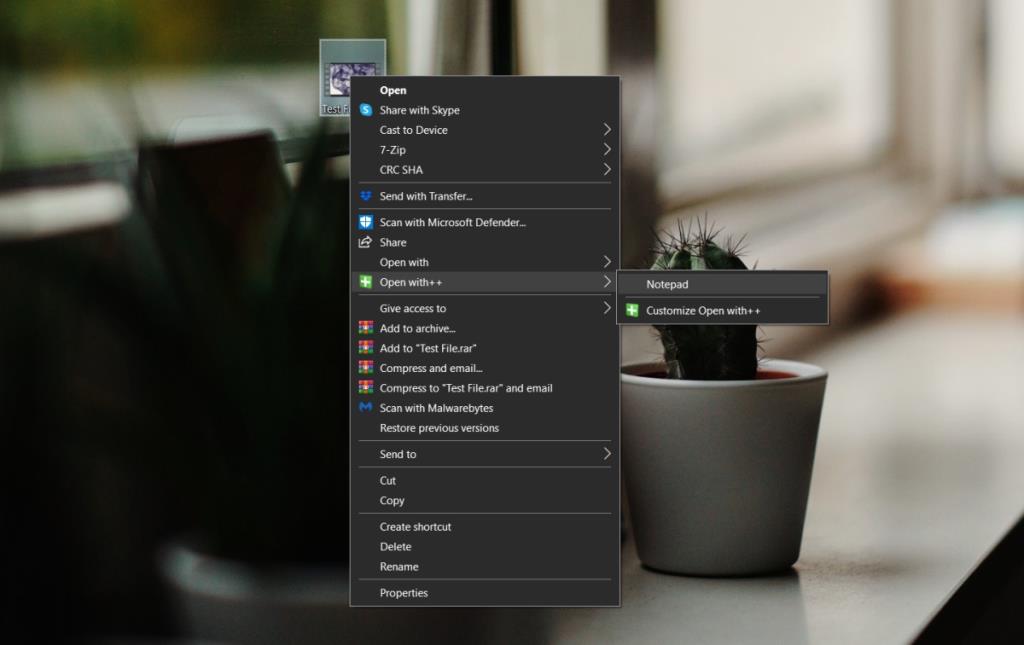 Como criar um menu Abrir com personalizado no Windows 10