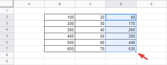 Cómo restar en Google Sheets (guía completa)