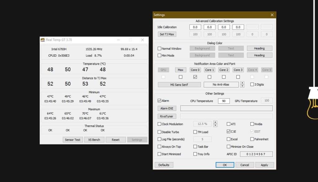 Como obter alertas de temperatura da CPU no Windows 10