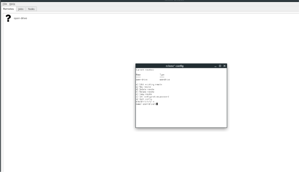 Como configurar o navegador Rclone no Linux