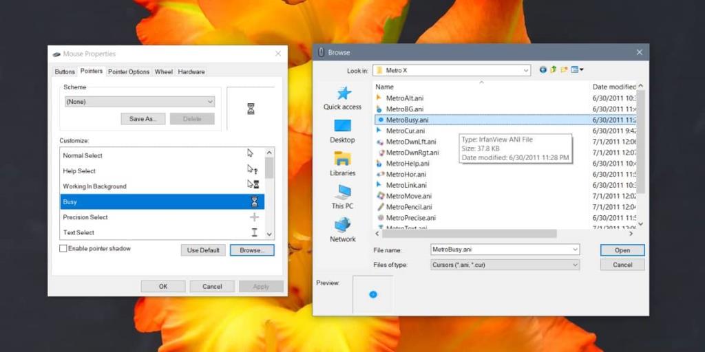 Windows 10da belirli bir imleç yüzü nasıl değiştirilir