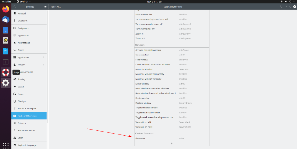 Como tornar o Flameshot o aplicativo de captura de tela do Linux padrão