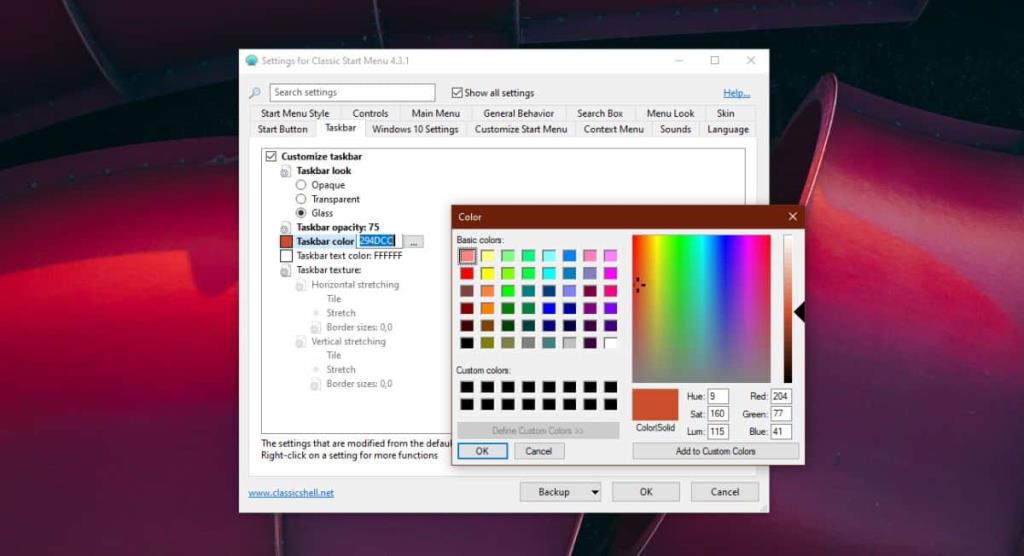 Como obter as cores da barra de tarefas com o tema Light no Windows 10 1903