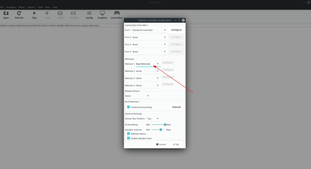 Cómo conectar Wiimotes al emulador Dolphin en Linux