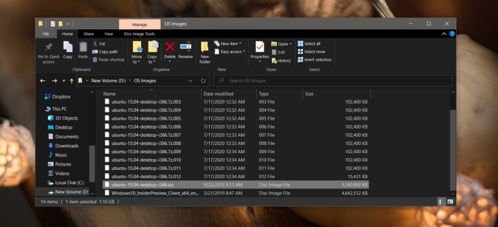 Cara membagi satu file menjadi beberapa file ZIP di Windows 10