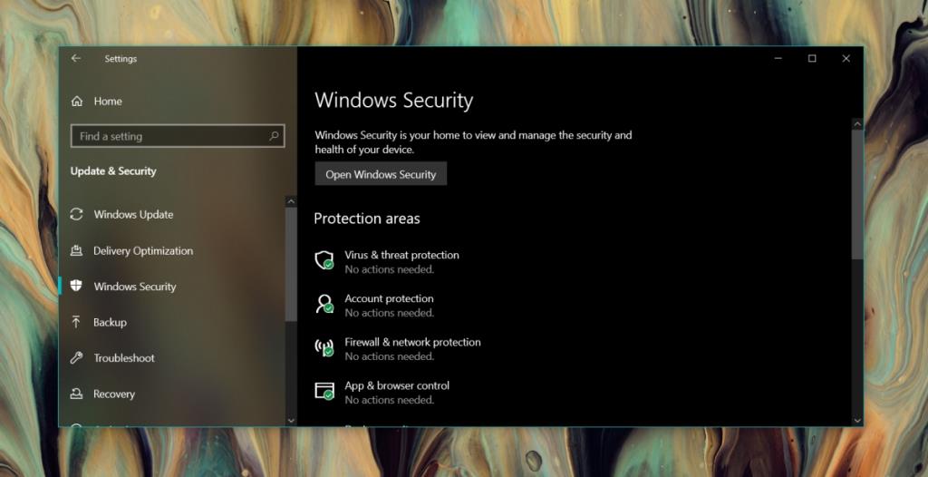 วิธีเปิด Windows Defender บน Windows 10