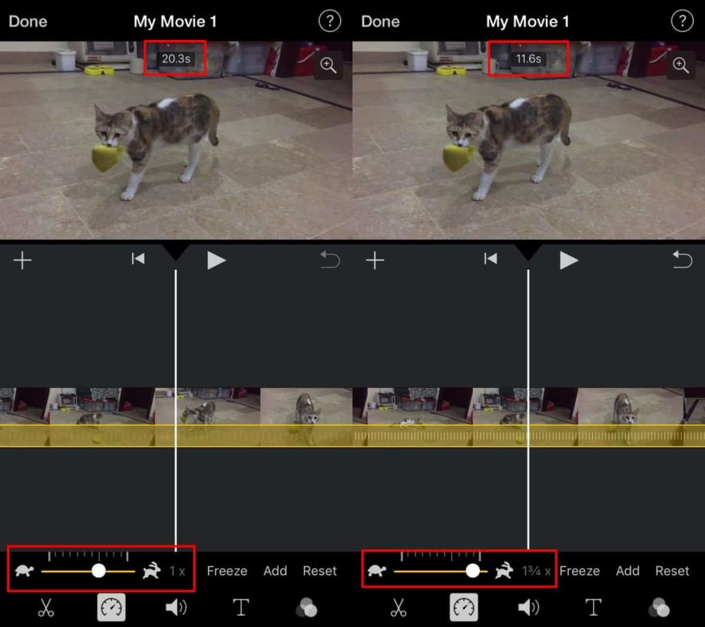 Cara mempercepat video di iPhone