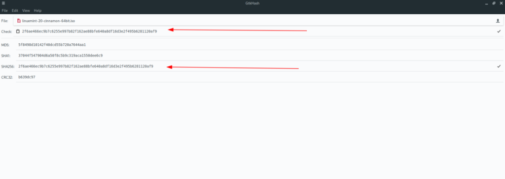 Cómo verificar las sumas de verificación ISO en Linux