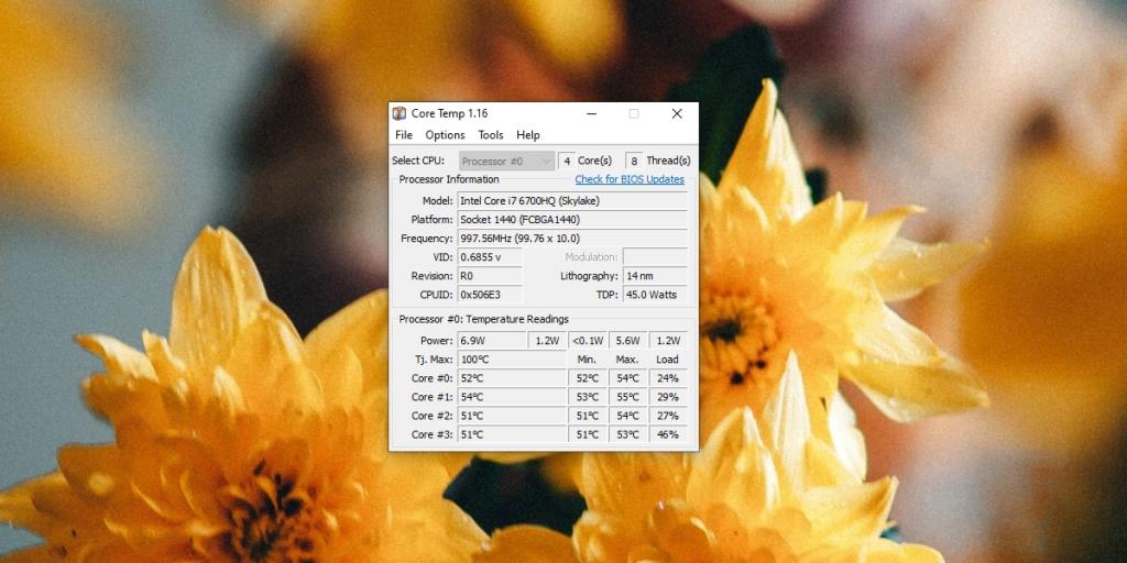 Cara menemukan suhu untuk kartu grafis on-board di Windows 10