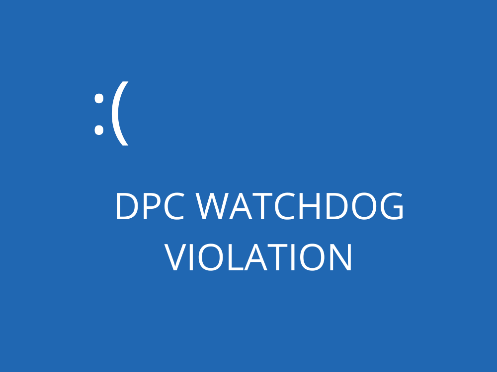 วิธีแก้ไขข้อผิดพลาดการละเมิด DPC WATCHDOG VIOLATION (วิธีแก้ไขปัญหา)