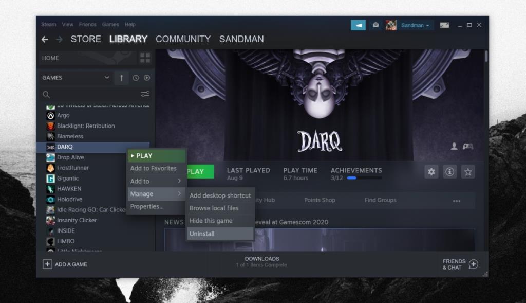 Como desinstalar um jogo Steam no Windows 10