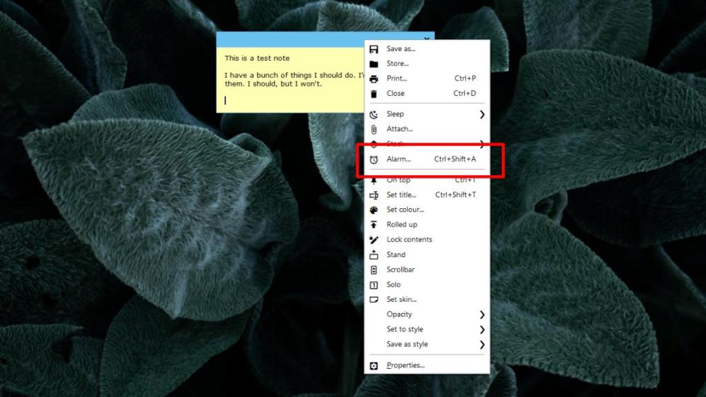 Como agendar notas adesivas no Windows 10