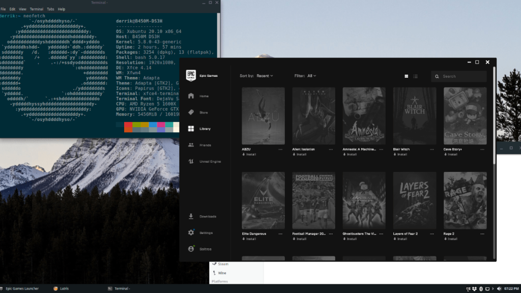 Cara menggunakan Epic Store di Linux