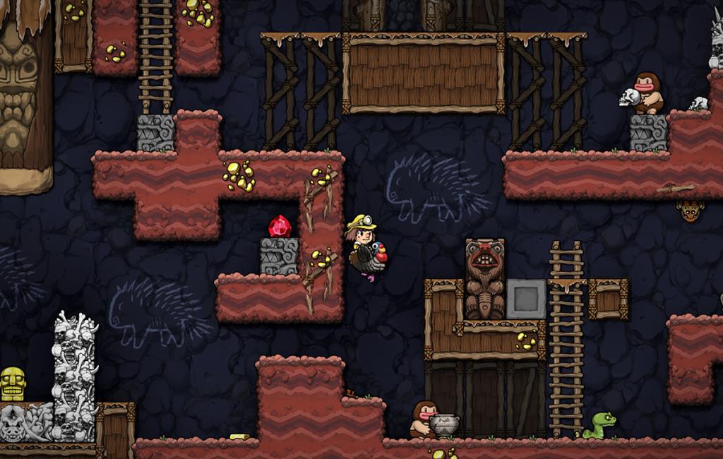 Cara memainkan Spelunky di Linux