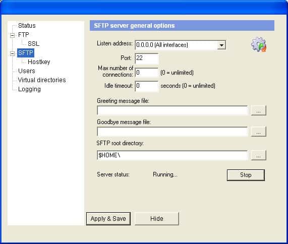 ซอฟต์แวร์เซิร์ฟเวอร์ SFTP ที่ดีที่สุดสำหรับการถ่ายโอนไฟล์ที่ปลอดภัย