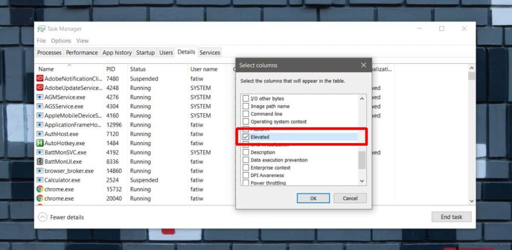 Cara memeriksa apakah suatu proses berjalan sebagai administrator di Windows 10