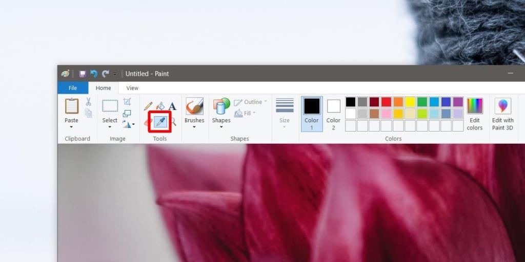 Cara menemukan kode warna untuk objek di desktop di Windows 10