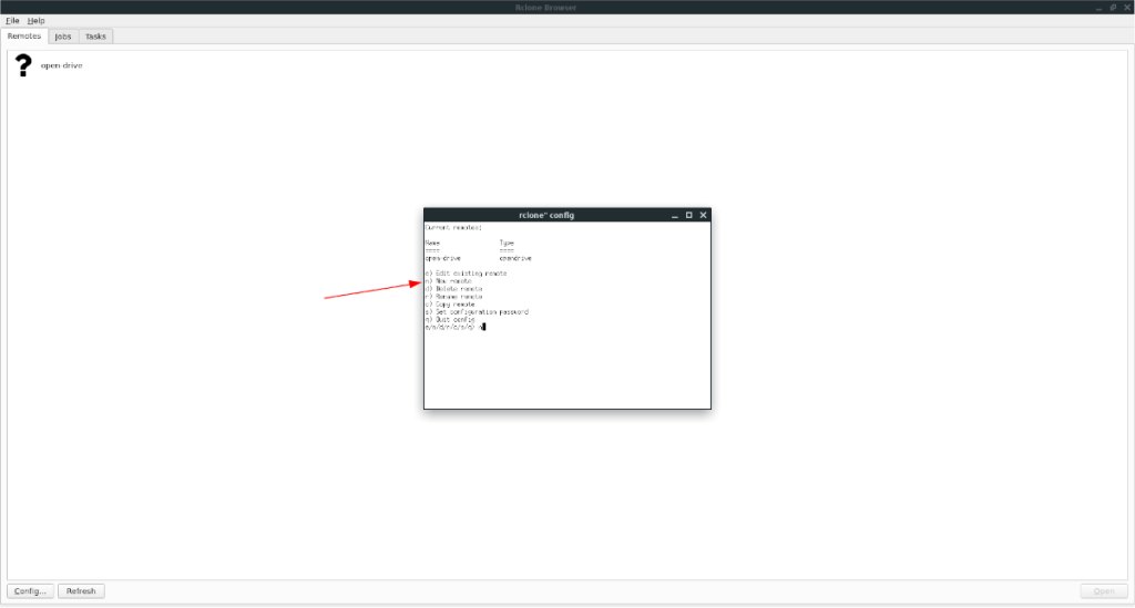 Come configurare Rclone Browser su Linux