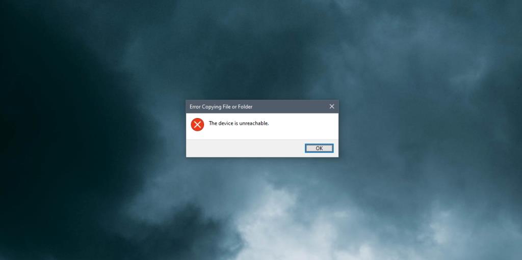 如何修復 Windows 10 上的“複製文件或文件夾時出錯 - 設備無法訪問”