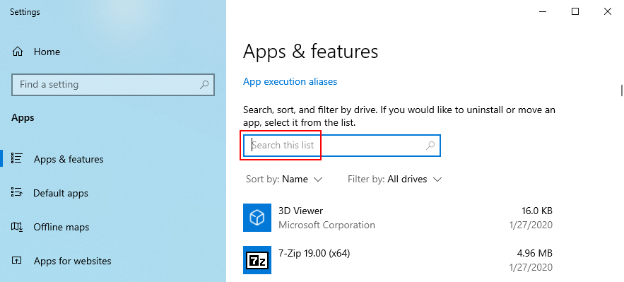 Come disinstallare Microsoft Edge da Windows 10